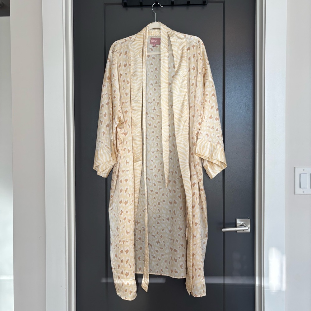 Show Me Your MuMu Satin Robe